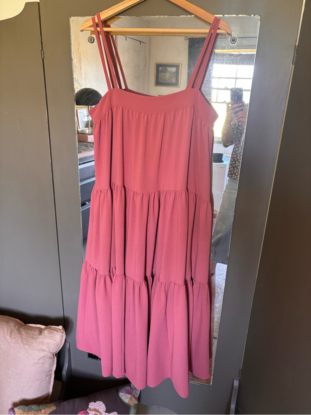 NWT Christy Dawn The LuLu Tiered Maxi Tank Dress Thulian